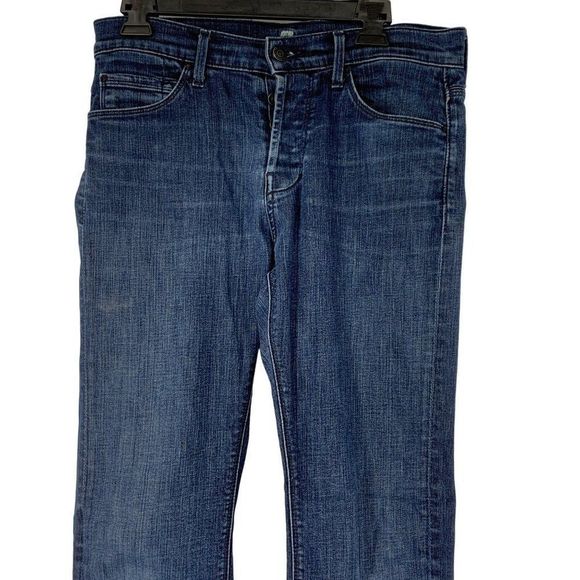 Mens 7 For All Mankind Jeans Rhigby Size 29 x 34 Tall Long Blue USA 3441 - Picture 2 of 10